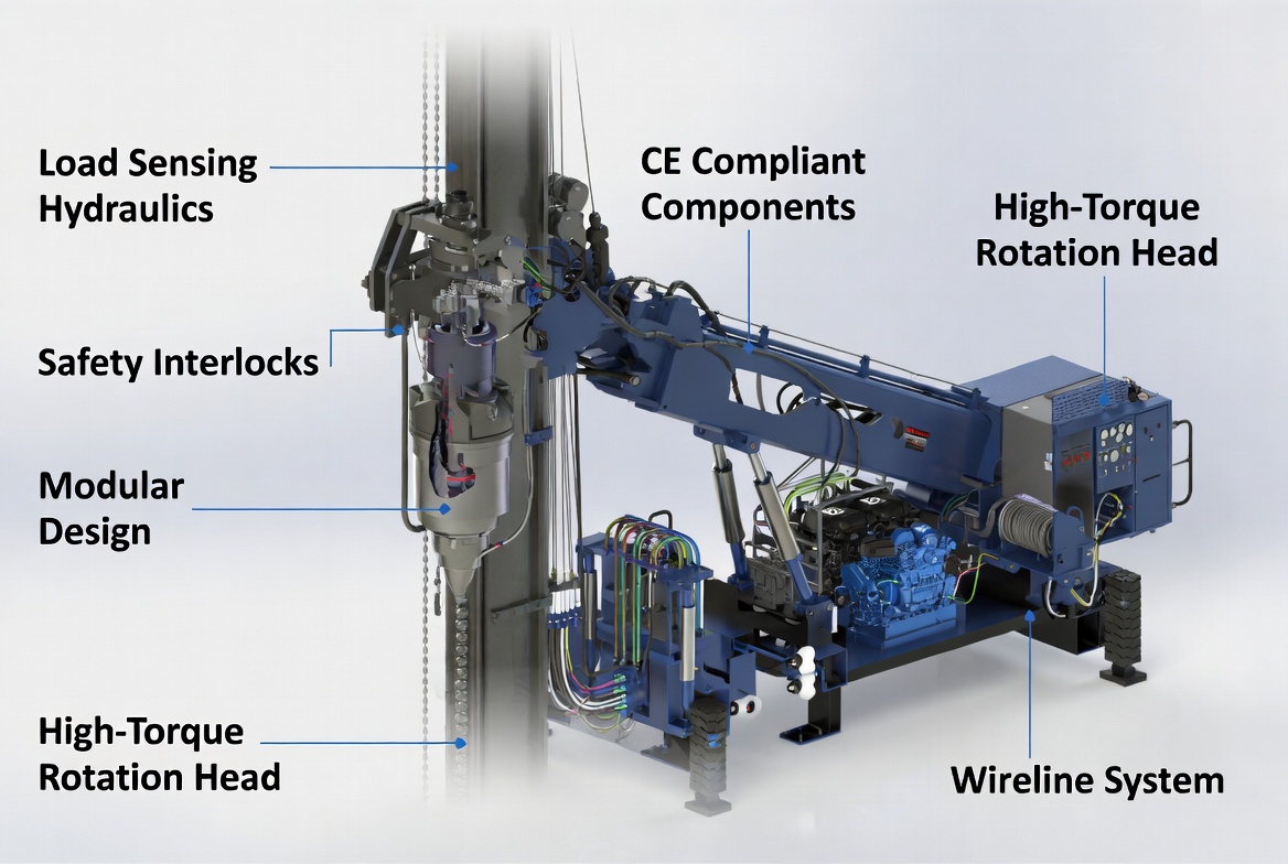 Hydraulic Diamond Core Drilling Rig Technical Overview Hydraulic Diamond Core Drilling Rig Technical Overview