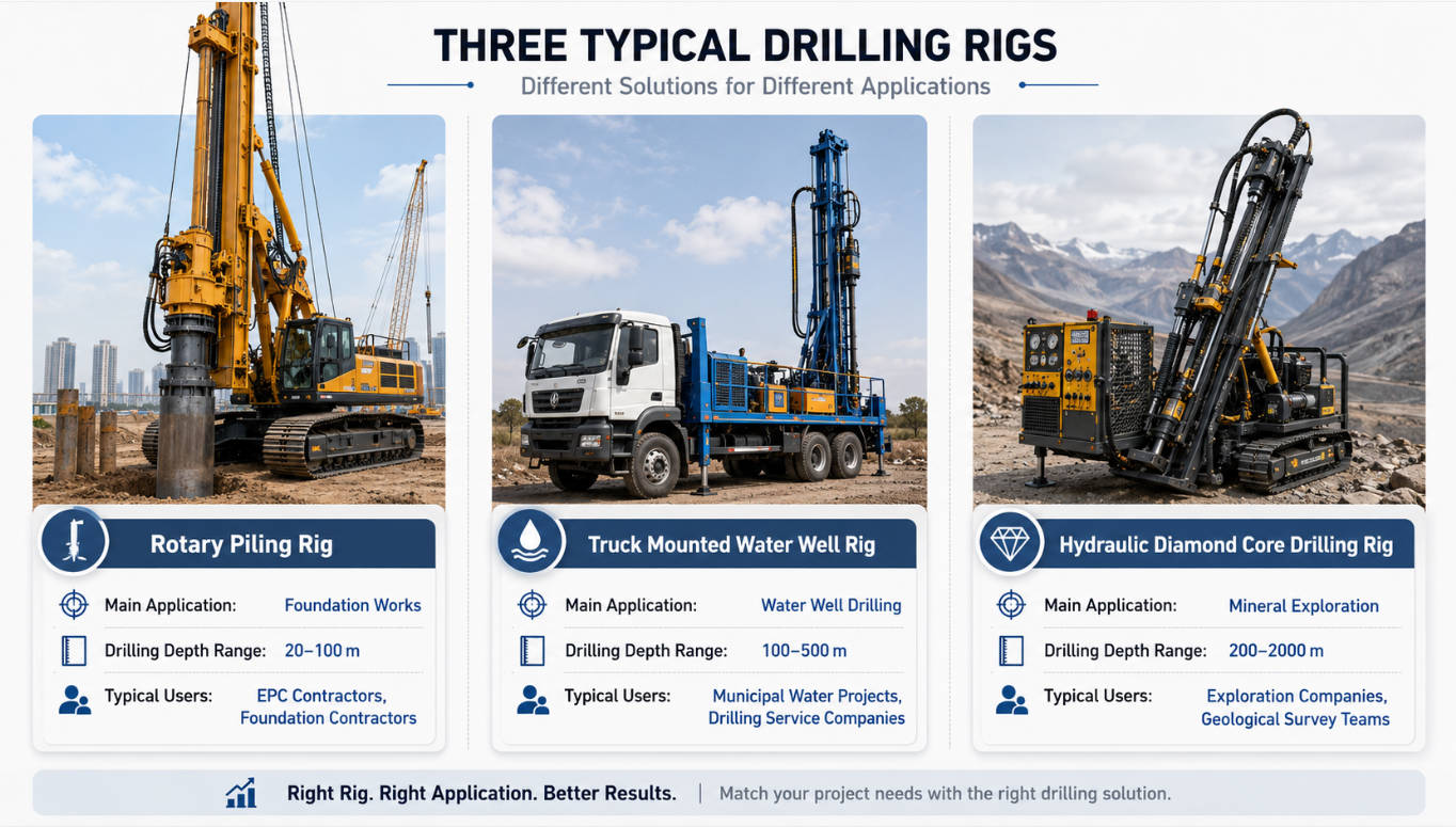 Types Of Drilling Rigs And Applications Types Of Drilling Rigs And Applications