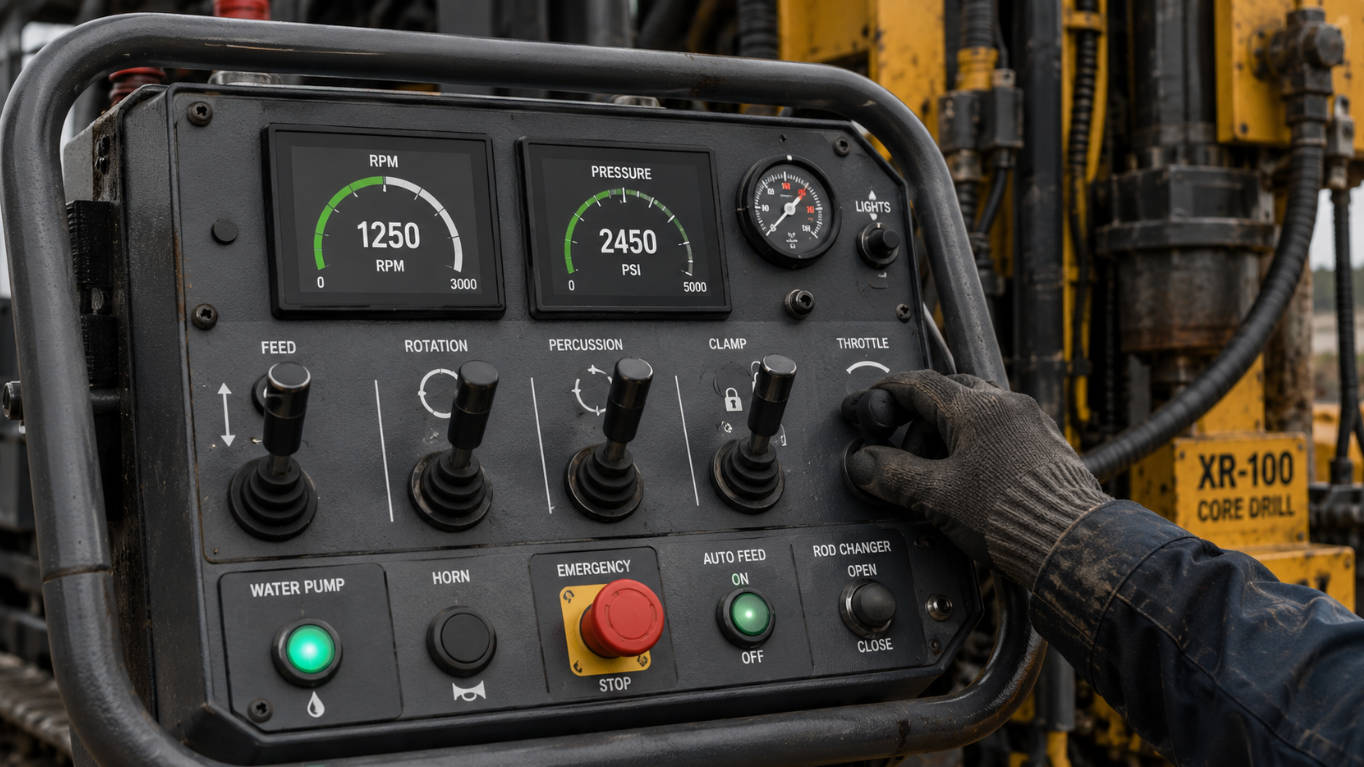 Operator Friendly Drill Controls Operator Friendly Drill Controls