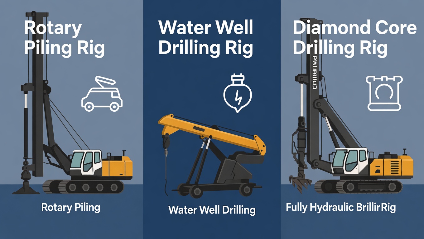 Core Drilling And Related Rig Types Comparison Core Drilling And Related Rig Types Comparison