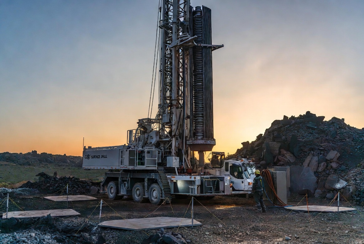 How Deep Can A Rotary Drilling Rig Drill For Core Exploration?