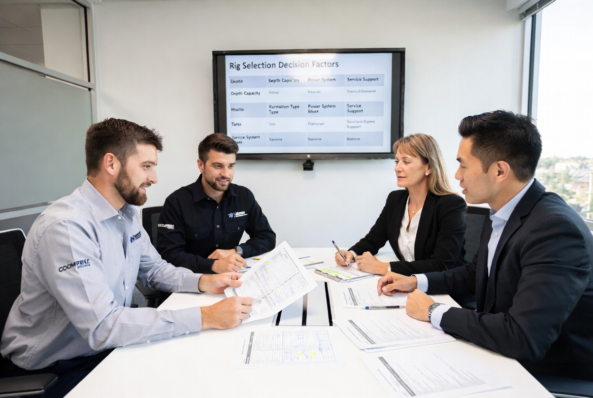 Core Drill Selection Checklist Meeting