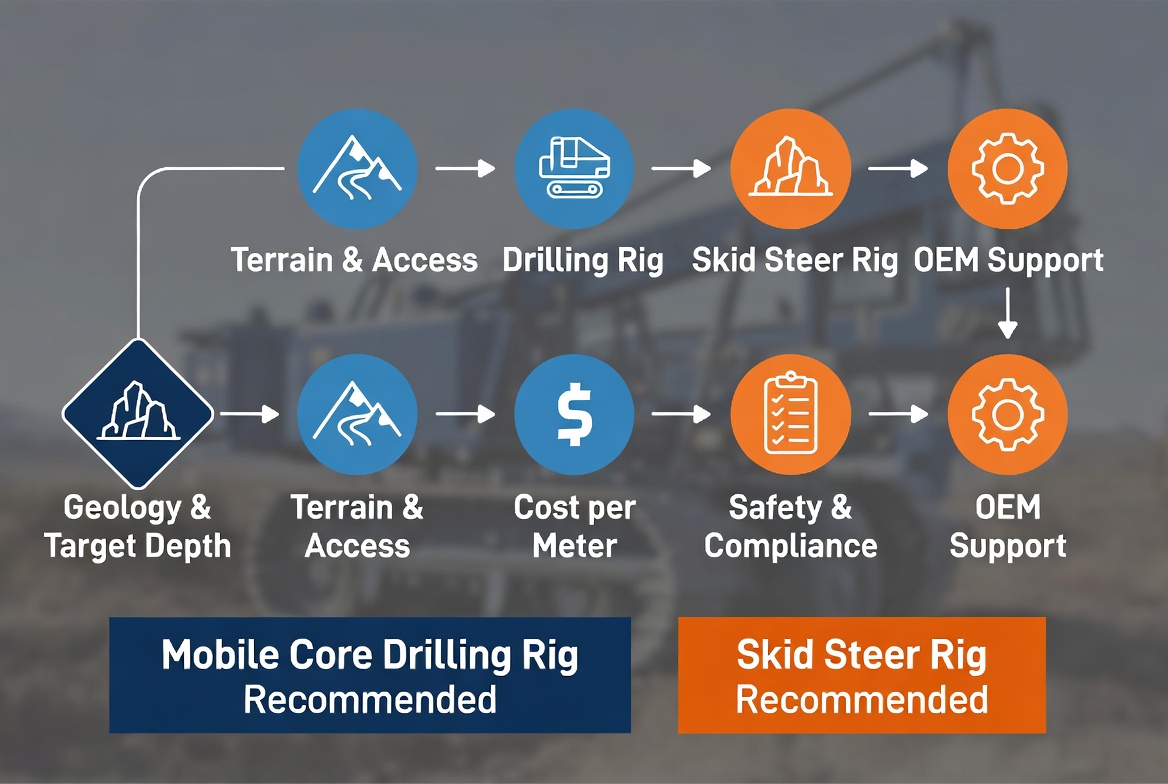 Drilling Rig Selection Process For Remote Mining