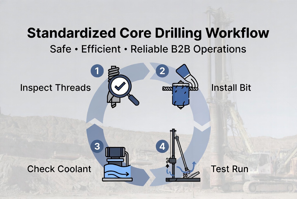 Standardized Core Drilling Workflow
