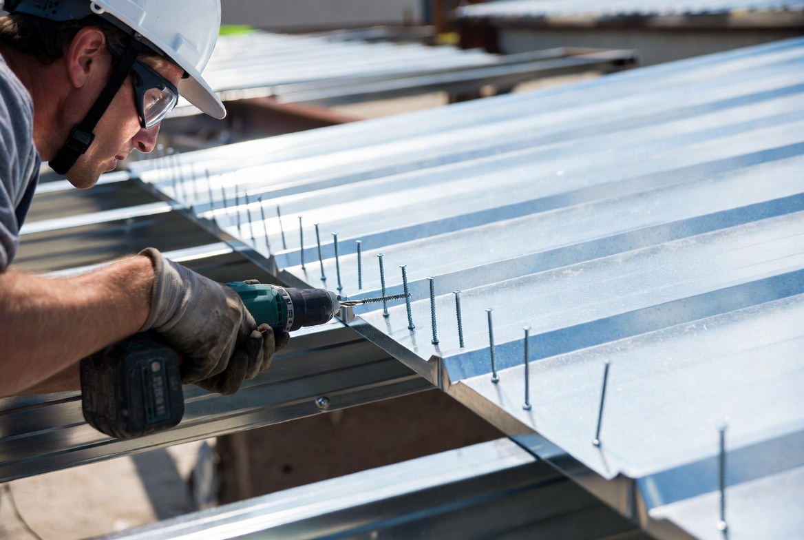 Self Drilling Screws On Steel Structure