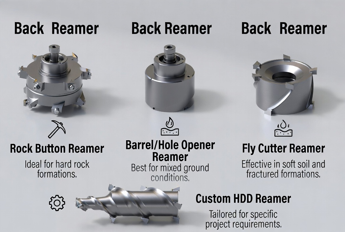 Types Of Back Reamers Overview