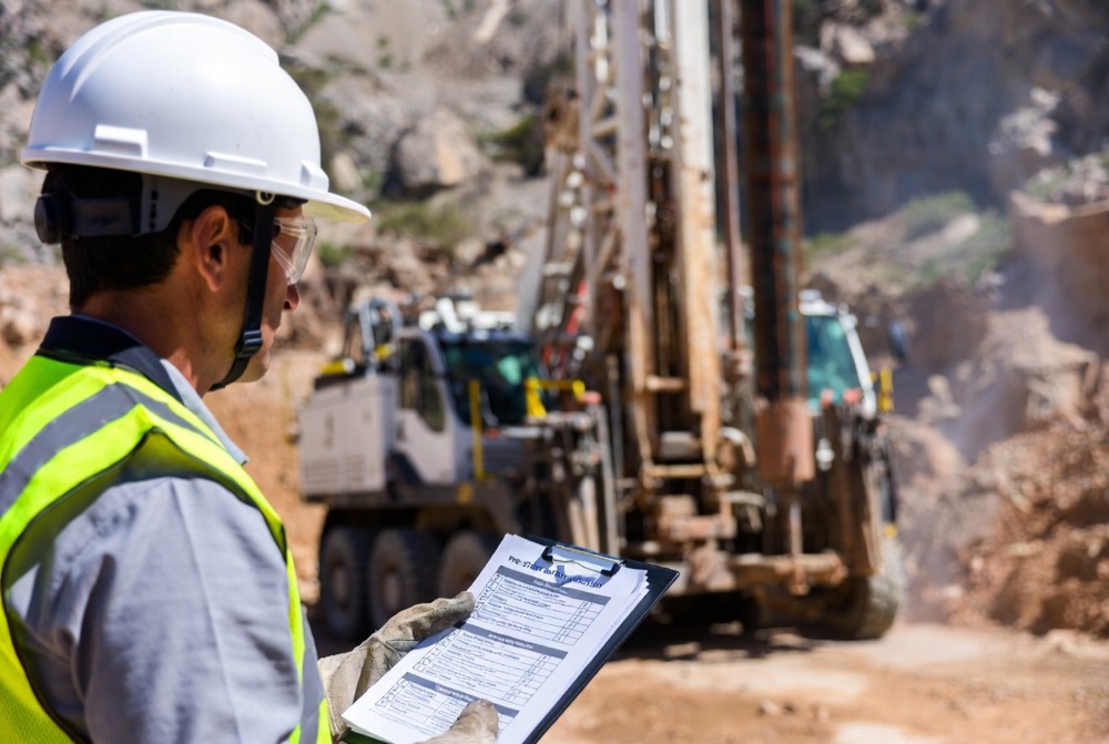 Safe Rock Drilling Operation Checklist