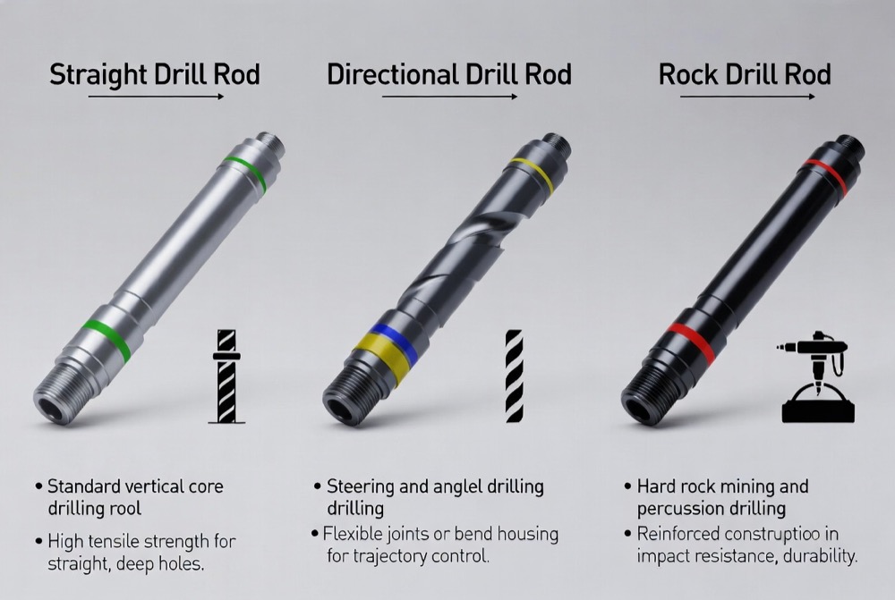 Types Of Drill Rods Overview